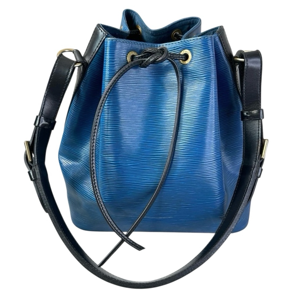 Vtg 90s Lv Epi Leather Petit No Bucket Bag